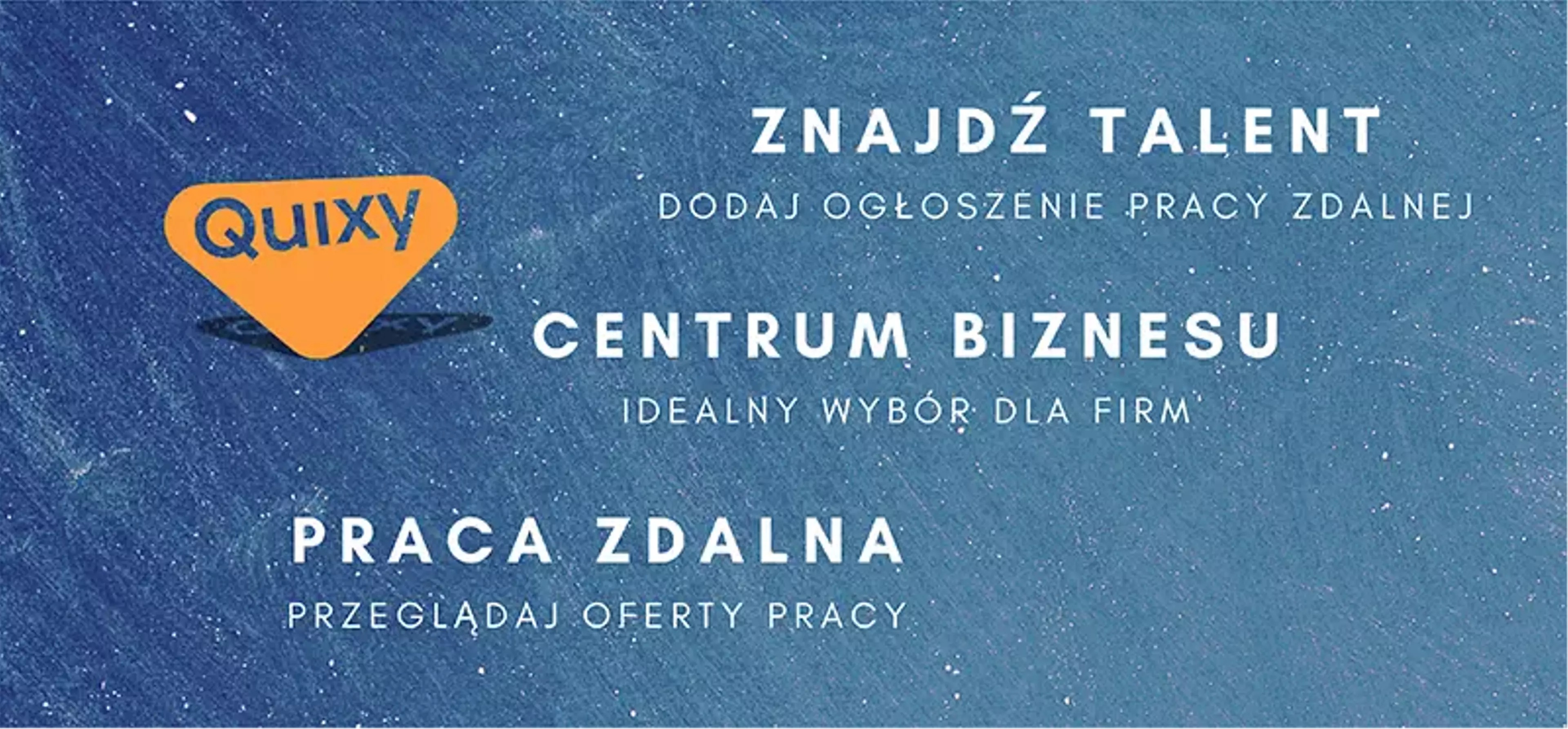 Praca Zdalna Banner